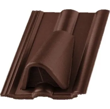 betonová krytina Bramac - Classic STANDARD taška odvětrávací - tmavě hnědá