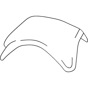 Střešní krytina Bramac - keramický drážkový hřebenáč rozdělovací, režný