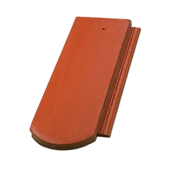 Střešní krytina Terran RUNDO EVO - taška poloviční - korall/cihlově červená