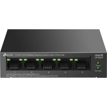 Switch TP-Link LS105LP 5x10/100 (4xPOE) Desktop switch