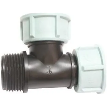 Palaplast Holendrový T-kus 1" 2x vnitřní a 1x vnější závit