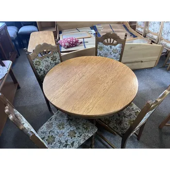 Jídelní stůl Rustikalni stůl průměr 95