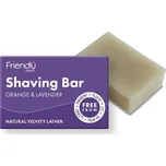 Friendly Soap Přírodní mýdlo na holení pomeranč a levandule 95 g