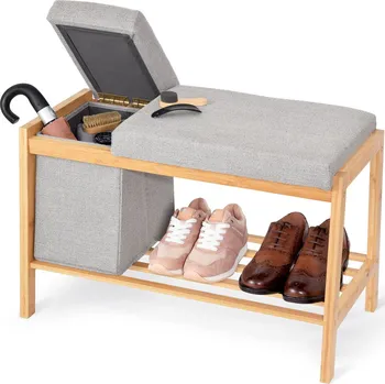 Botník Domopak Lavice s botníkem a úložným košem Domopak