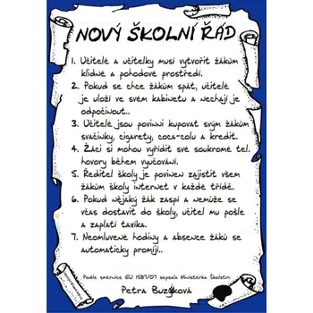 Žertovný předmět Certifikát Nový školní řád č.46