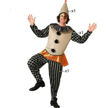 Dámský kostýmek Falanzo Carnival Kostým pro dospělé Harlekýn Velikost: M/L