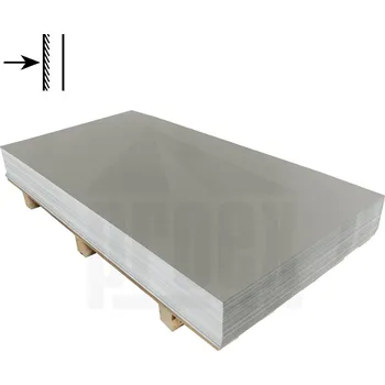 Plech KJG Tabule prachově šedá jednostranná RAL 7037 - 0,55x1250x2000mm