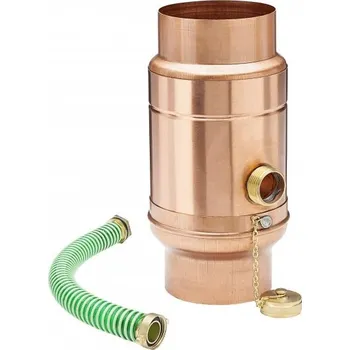 okap KJG Sběrač dešťové vody s hadicí 120 mm, měděný