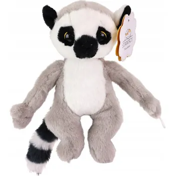 plyšák PLYŠOVÝ LEMUR opička plyšák PLYŠOVÝ MAZLÍČEK PŘÍTULNÍČEK 21 cm