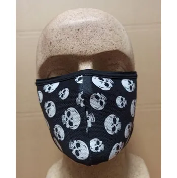 Karnevalová maska ptakoviny.cz Rouška látková lebky