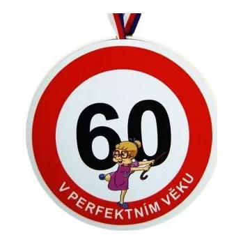 Žertovný předmět Jirka Medaile k 60. narozeninám pro ženu – originální dárek k jubileu