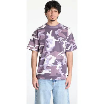 Pánské tričko Tričko Patta Basic Woodland Camo T-Shirt UNISEX Navy Cosmos M