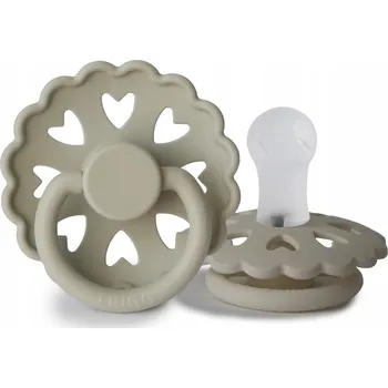 dudlíky Silikonový Dudlík FRIGG kulatý 0 +