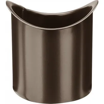 okap KJG Hrdlo žlabové tmavě hnědé 80 mm