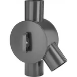 KJG Svodový rozdělovač vody antracit 100 mm