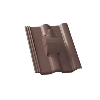 Střecha KM Beta BRILIANT - taška betonová anténní - tmavě hnědá