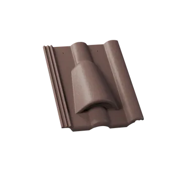 Střecha KM Beta ELEGANT - taška větrací - tmavě hnědá