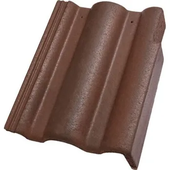 betonová krytina Bramac - Římská PROTECTOR taška okrajová levá - pam.cv