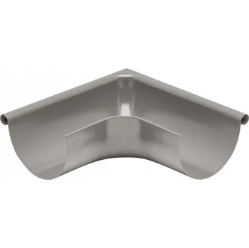 okap KJG Roh žlabový venkovní bílo hliník tmavý 400 mm