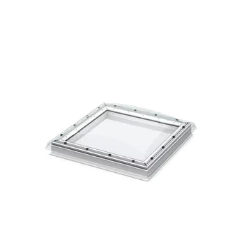 Okno Velux okno do ploché střechy CFP polykarbonát čirý, 90x120cm + kopule 0010A