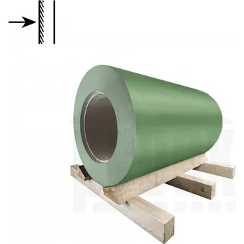 Plech KJG Svitek pozinkovaný trávově zelený jednostranný RAL 6011 - 0,55x1250 mm