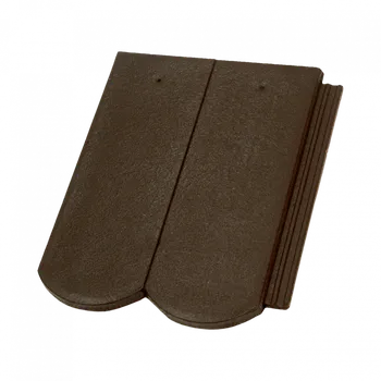 Střešní krytina Terran RUNDO EVO - taška základní - mocca/hnědá