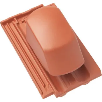 Střešní krytina Bramac - Granát 13 - průchozí taška sanitárního odvětrání, režná