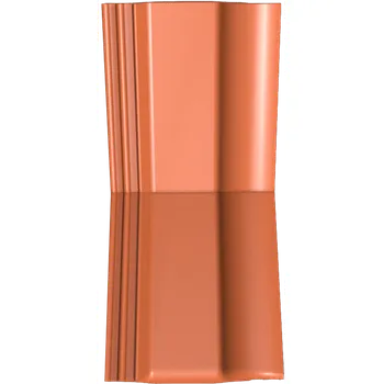 Střešní krytina KM Beta ELEGANT - taška úžlabní půlená - cihlově červená