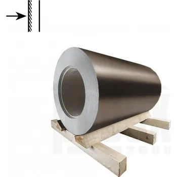 Plech KJG Svitek pozinkovaný tmavě hnědý jednostranný RAL 8028 - 0,55x625 mm