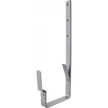 okap KJG Okapový hák hranatý prachově šedý 330 mm, 25/6