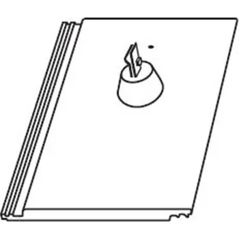 Střešní krytina Bramac - Tegalit STAR taška hromosvodová - zinkově šedá