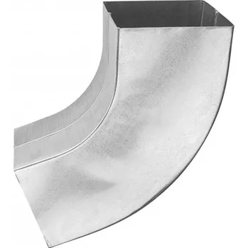 okap KJG Koleno svodové hranaté 150x150 mm, 72°, pozink