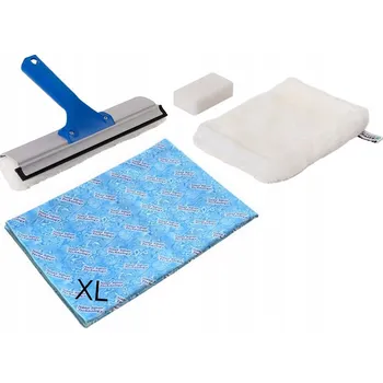 Utěrka Sada na mytí oken Raypath – rukavice z mikrovlákna s antibakteriální ochranou