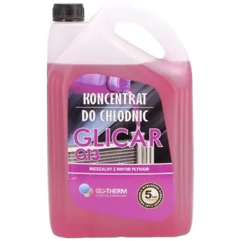 Náplň do chladiče a ostřikovače Kapalina chladící fialová -37°C 5L G13 GLICAR