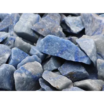 Drahý kámen Magieprirody.cz Křemen modrý surový kámen 3 - 7 cm Brazílie #686 Množství: 1ks