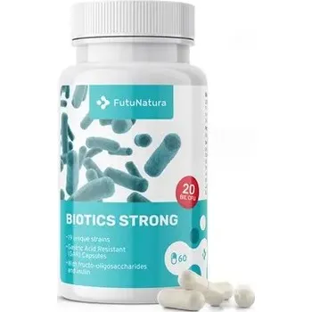 FutuNatura Biotics Strong Probiotika, 60 kapslí
