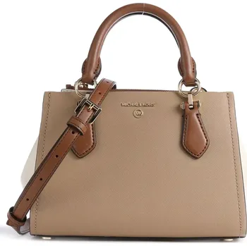 Kabelka Michael Kors kožená kabelka béžová