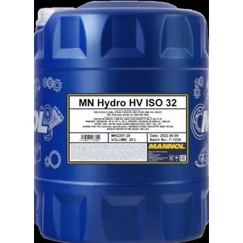 Hydraulický olej Olej hydraulický HV32 MANNOL 20L
