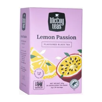 Káva McCoy teas LEMON PASSION - černý čaj s citronem 40g McCOY Tea