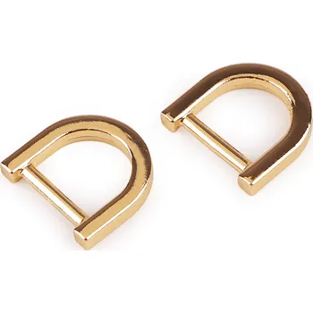 Polokroužek na kabelky šíře 15 mm, malé, 4 růžové zlato