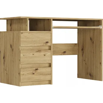 Psací stůl Obdélníkový psací stůl Framire 114 x 50 x 76 cm, dub artisan