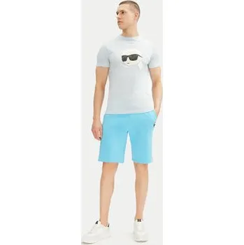 KARL LAGERFELD Sportovní kraťasy 705014 552900 Světle modrá Regular Fit M