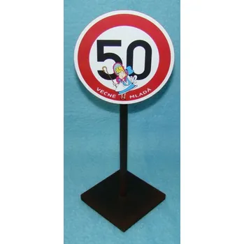 Žertovný předmět joke21 - Značka 50 pro ženu