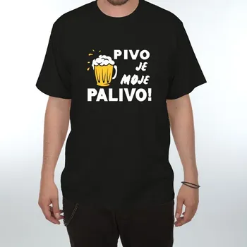 Žertovný předmět Divja.cz Tričko - Pivo je moje palivo Velikost: XXL