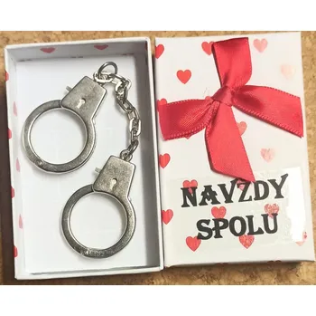 Svatební dekorace Navždy spolu pouta na prsty