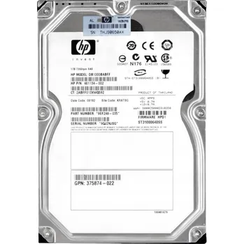 Interní pevný disk HP 461134-002 1TB 7.2K 16MB SAS 3.5" DB1000BABFF