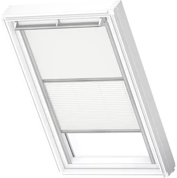 Okno Velux roleta zatemňující/plisovaná DFD1025 (bílá - bílá), pro MK06, Standard