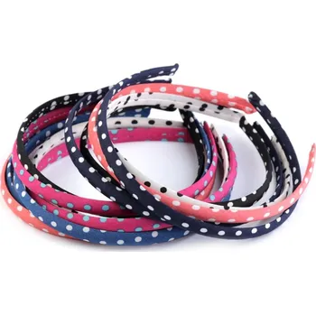 Karnevalový doplněk Stoklasa Čelenka do vlasů puntíky