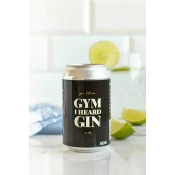 Gym? I heard Gin! - Ponožky Gin & Tonic (vel. 40-46)