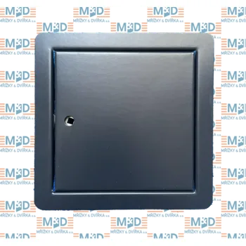 Revizní dvířka Revizní dvířka 150x150 mm antracit (RAL 7016) (150*150 mm revizní dvířka antracitová)